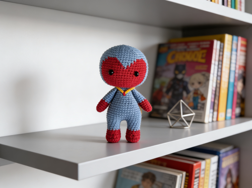 Android hero crochet pattern