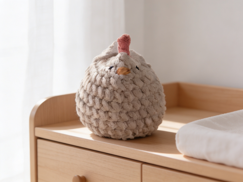 Plush chicken crochet pattern